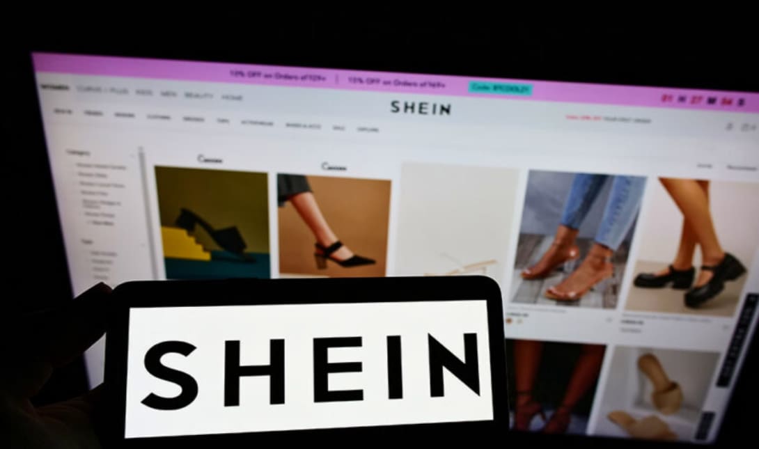 shein κινεζική εταιρεία λογότυπο ηλεκτρονικό κατάστημα