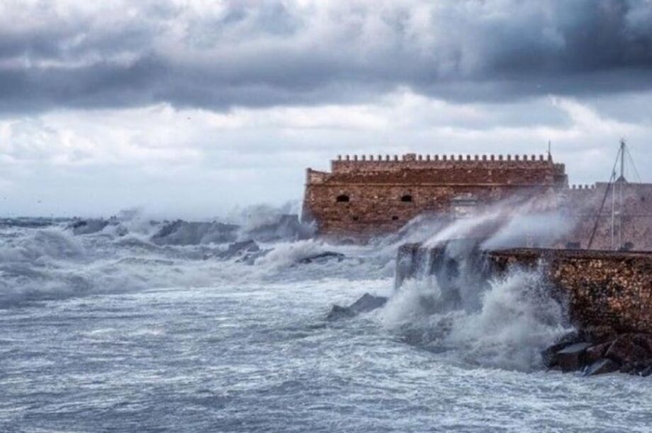 Λιμεναρχείο Ηρακλείου καιρός κακοκαιρία