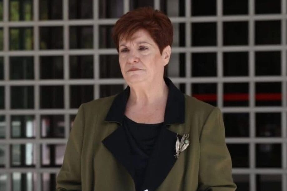 η πρόεδρος του Αρείου Πάγου Ιωάννα Κλάπα