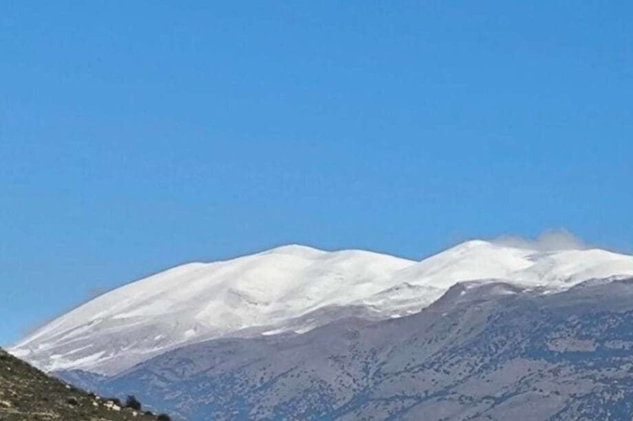 Ψηλορείτης χιόνια