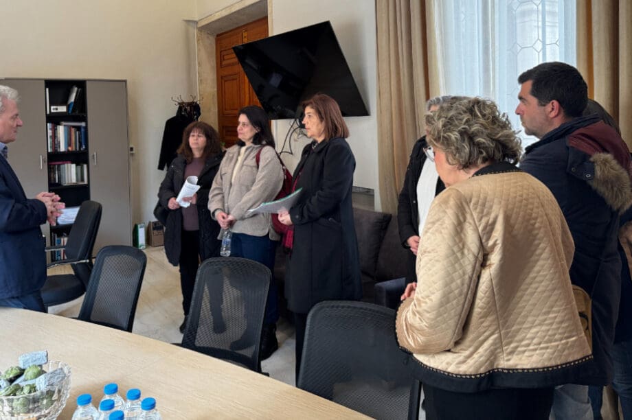 Στον Δήμαρχο το νέο ΔΣ του Συλλόγου Εργαζομένων του Δήμου Ηρακλείου