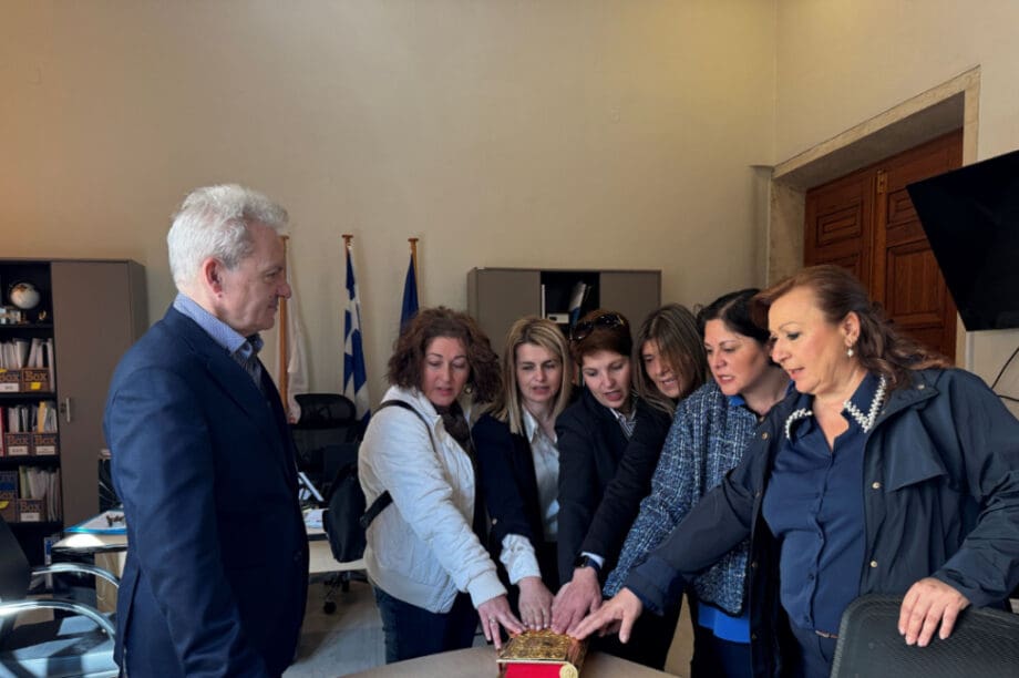 Δήμος Ηρακλείου: Ορκίστηκαν έξι νέοι υπάλληλοι οικογενειακών βοηθών