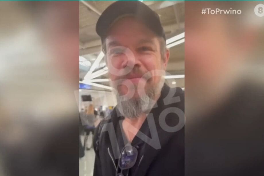 Υμνεί την Ελλάδα ο Ματ Ντέιμον