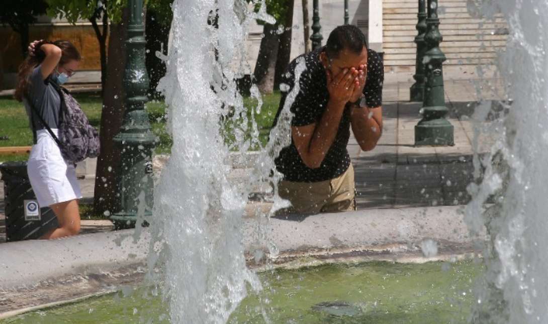 καύσωνας υψηλές θερμοκρασίες