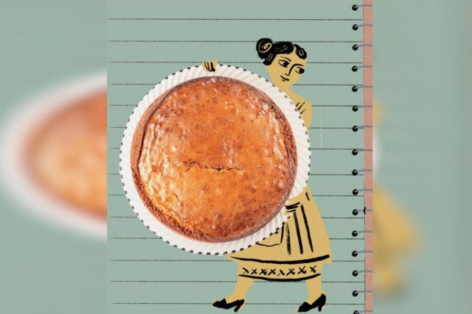 Κέικ με γλυκό κουταλιού