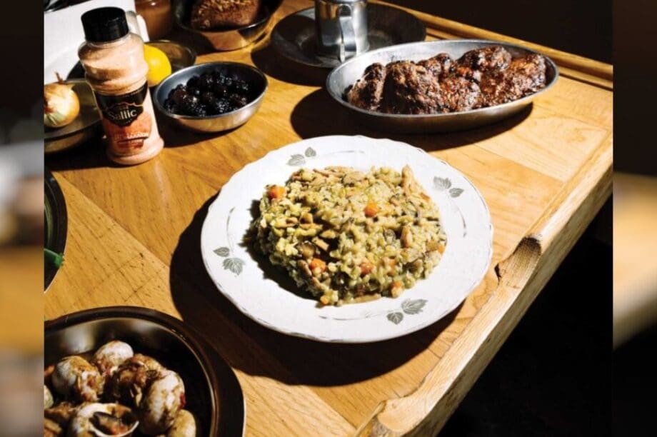 πιλάφι μανιτάρια