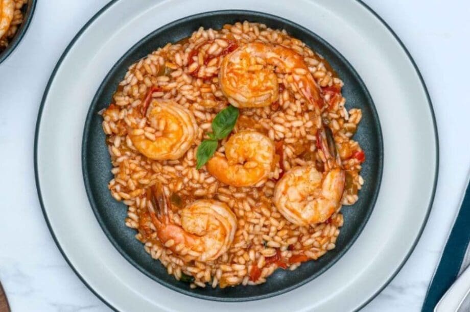 ριζότο γαρίδες