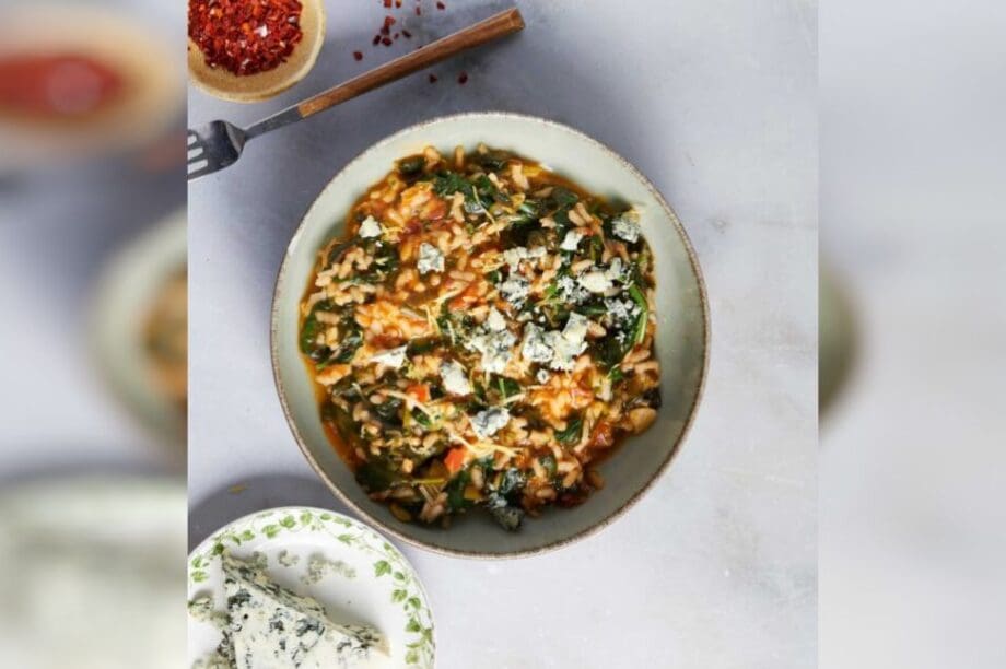 σπανακόρυζο