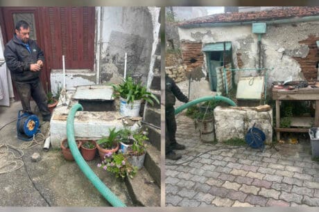 Βούτες νερό ΔΕΥΑΗ ρηγματώσεις