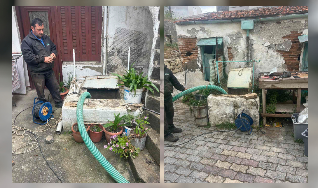 Βούτες νερό ΔΕΥΑΗ ρηγματώσεις