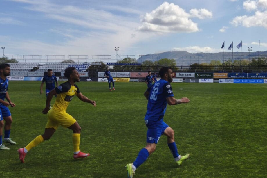 Χανιά: Πρώτη ήττα στα στα Playouts, 1-0 από την ΑΕΚ Β'