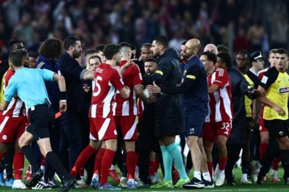 επεισόδια Ολυμπιακός ΑΕΚ ποινές