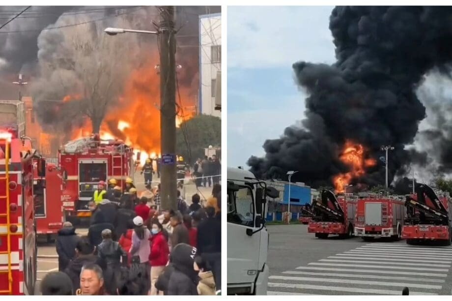 φωτιά Κίνα εστιατόριο