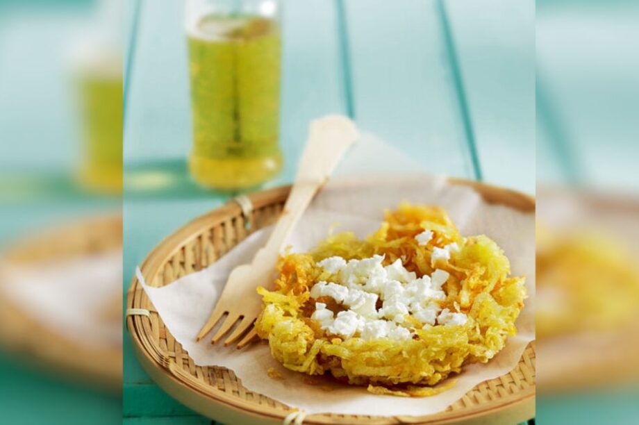 Πατατένιες φωλίτσες με φέτα