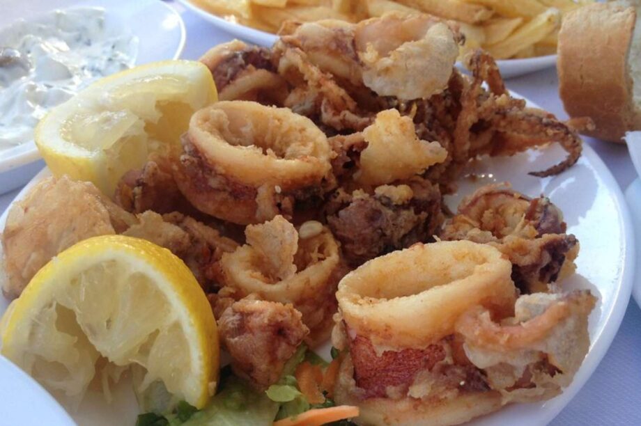 καλαμαράκια Μύκονος