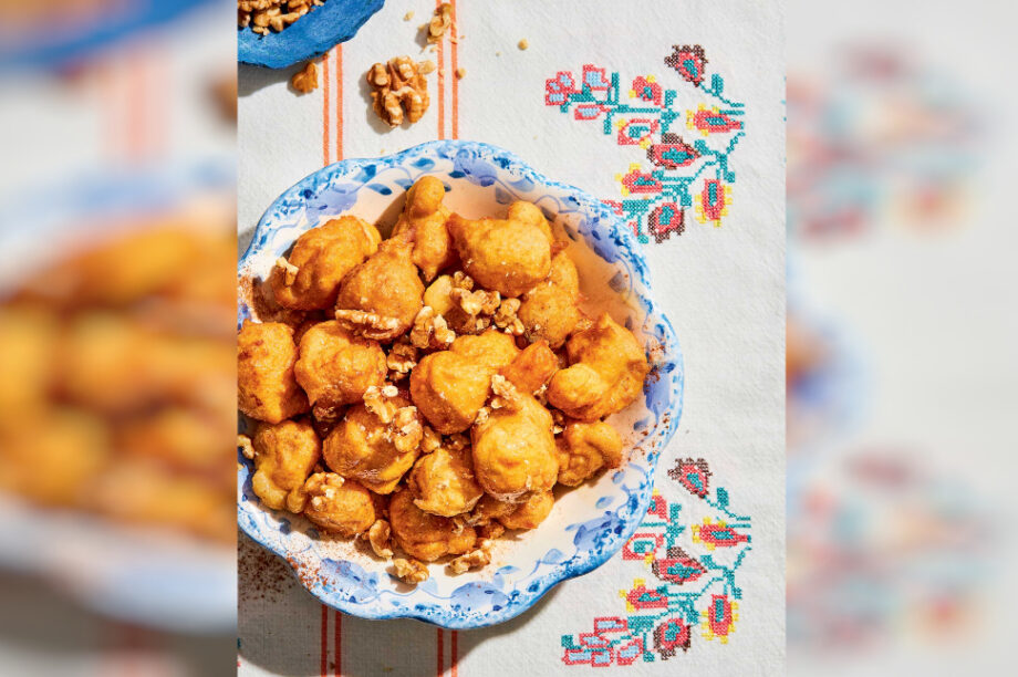 Σβίγκοι με μέλι και καρύδια