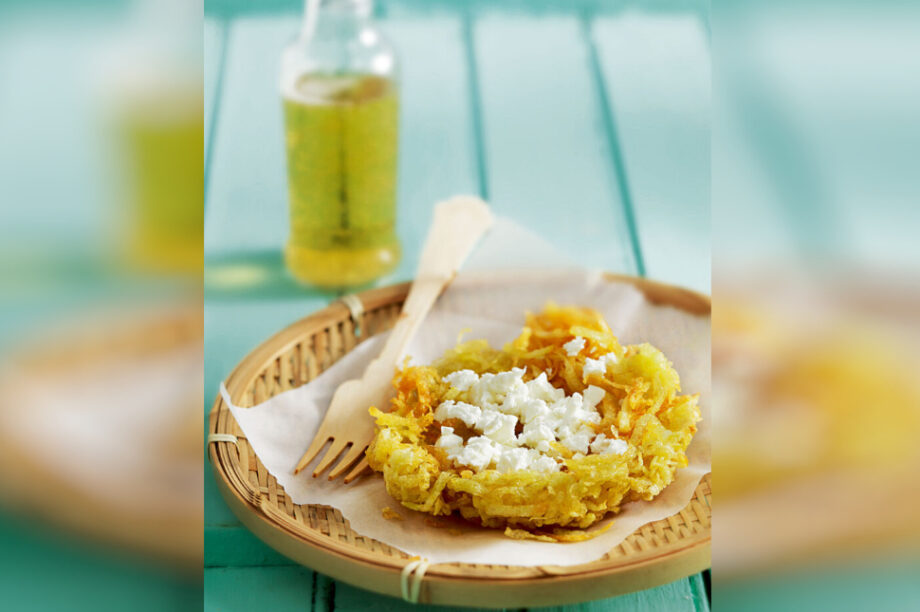 Πατατένιες φωλίτσες με φέτα