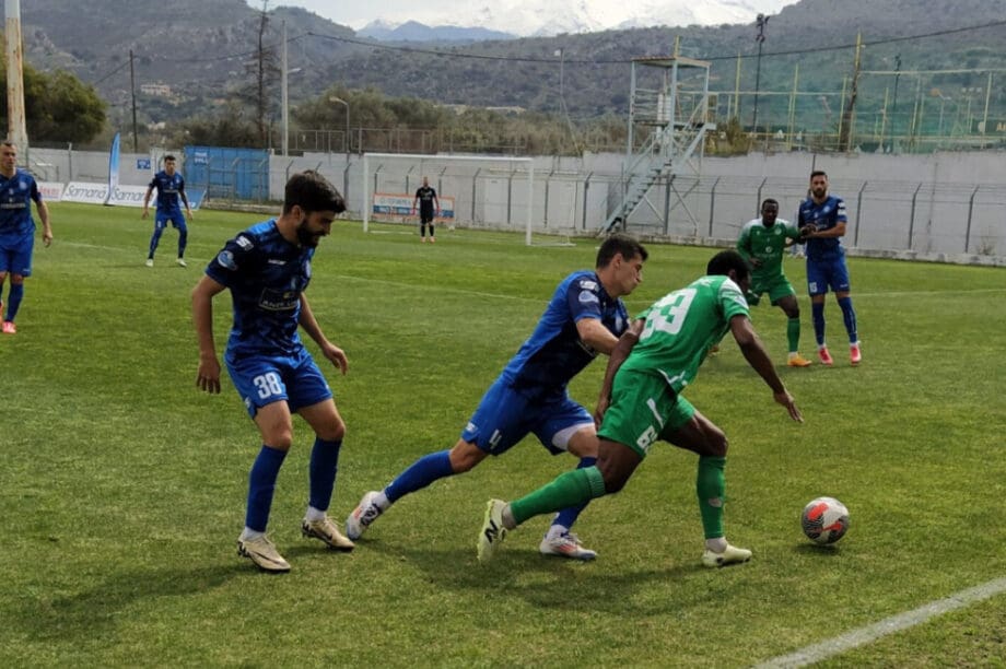 Χανιά: Ήττα 1-0 από τον Παναργειακό και παραμένουν… στην «πρίζα» για την παραμονή