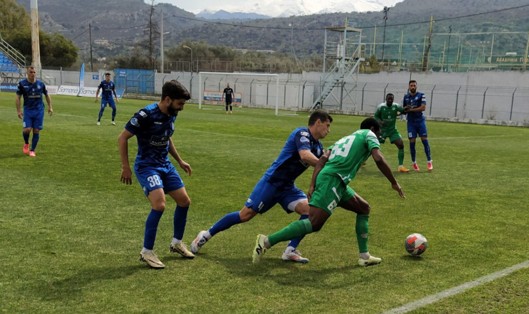 Χανιά: Ήττα 1-0 από τον Παναργειακό και παραμένουν… στην «πρίζα» για την παραμονή