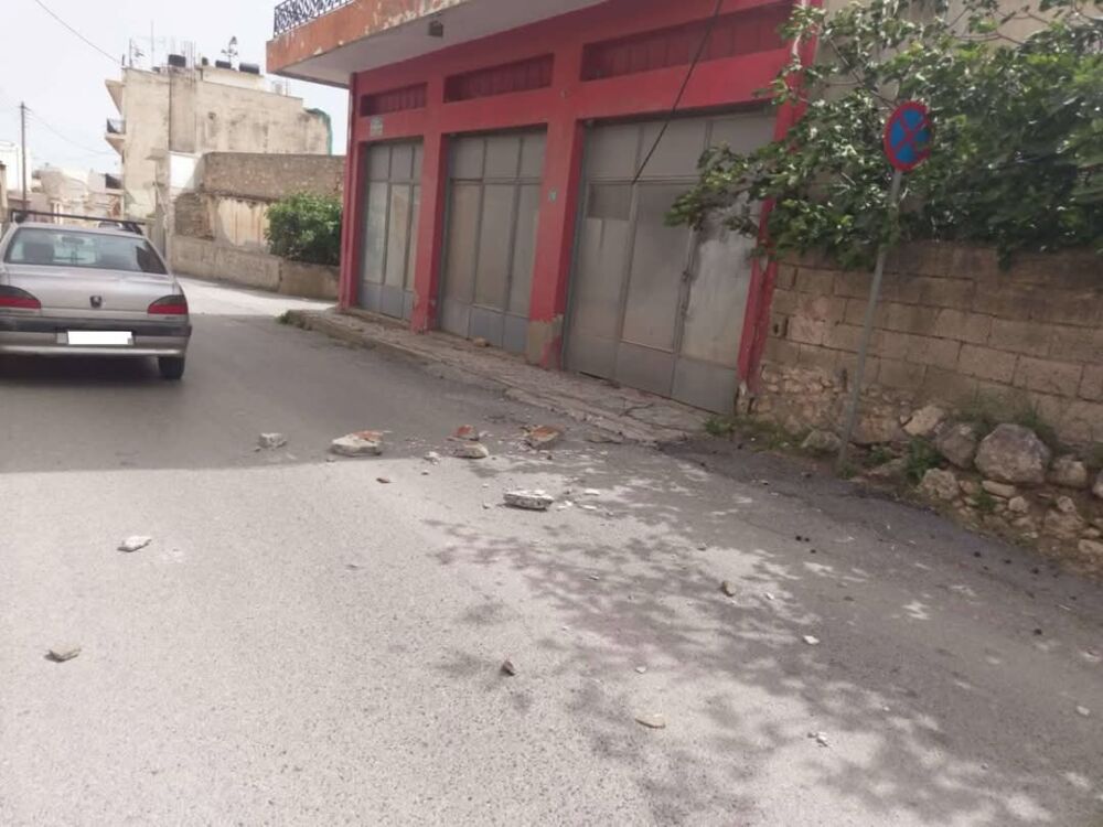 Αρκαλοχώρι έπεσε μπαλκόνι