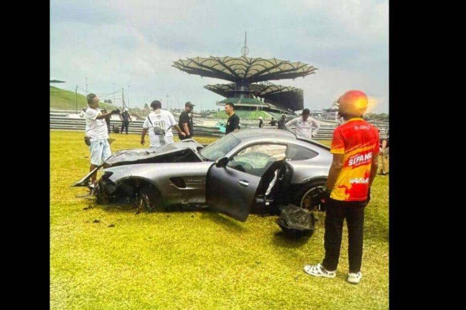 ατύχημα πίστα