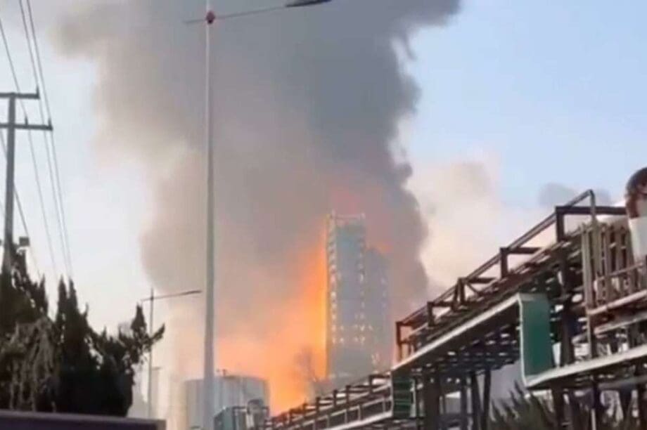 έκρηξη Κίνα