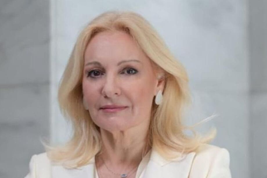 Η κ. Χριστίνα Μαργέλου, Γενική Διευθύντρια της Eurobank