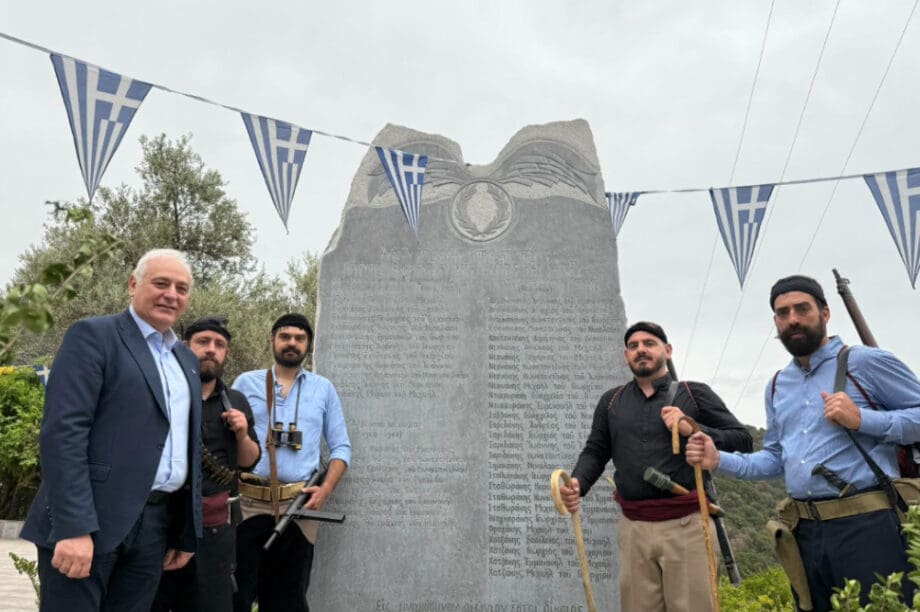 Παύλος Μπαριτάκης στις εκδηλώσεις μνήμης για το Ολοκαύτωμα
