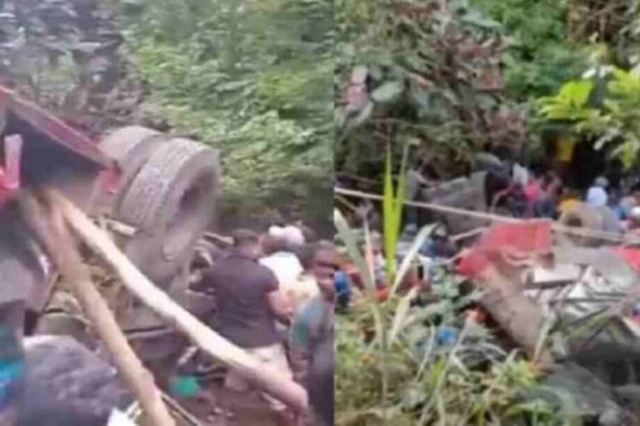 Σρι Λάνκα τροχαίο δυστύχημα λεωφορείο