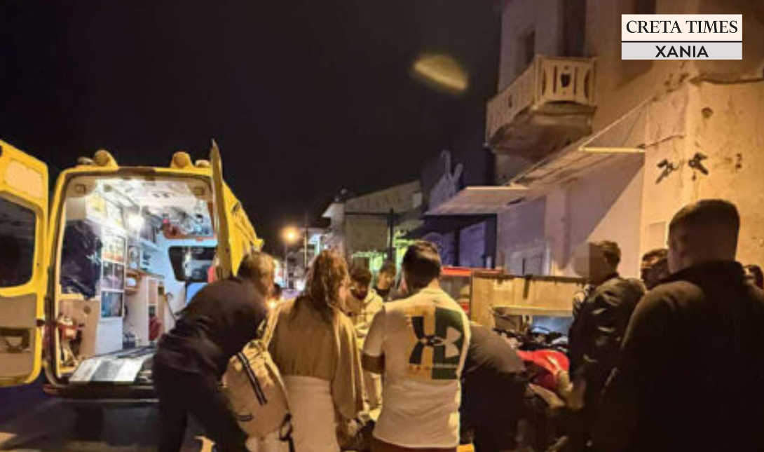 Τροχαίο Χανιά μηχανή