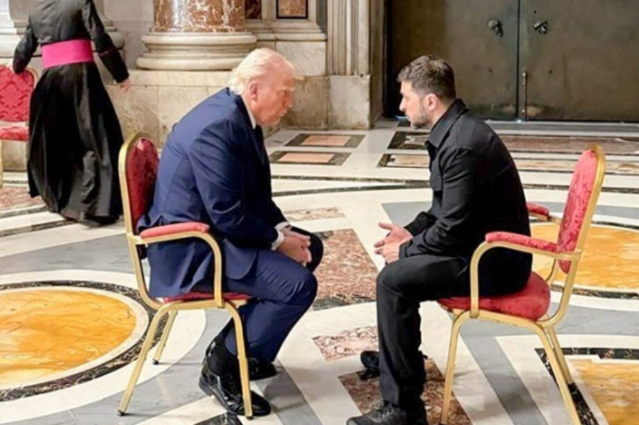 ΄Ζελένσκι Τραμπ Βατικανό