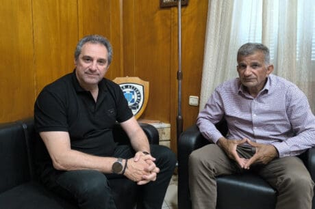 Δημάρχος Αμαρίου συναντήθηκε με τον Διευθυντή Αστυνομίας Ρεθύμνου