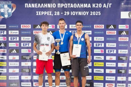 Ερασιτέχνης ΟΦΗ: Τρία μετάλλια στο Πανελλήνιο πρωτάθλημα στίβου (φωτογραφίες)