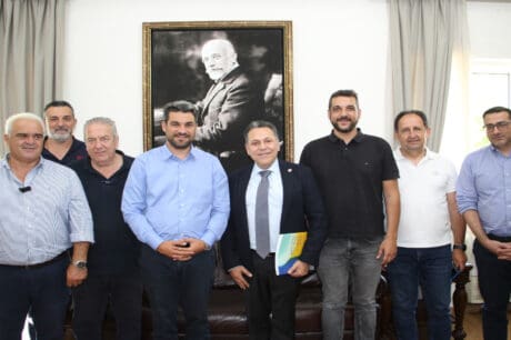 Δήμος Χανίων: Συναντήθηκε ο Παναγιώτης Σημανδηράκης με τον πρόεδρο του ΕΚΑΒ