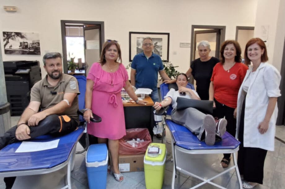 Δήμος Πλατανιά: Ολοκληρώθηκε η εθελοντική αιμοδοσία στο Γεράνι
