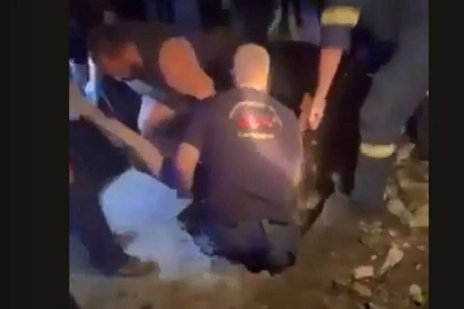 εγκλωβισμένος Θεσσαλονίκη φρεάτιο