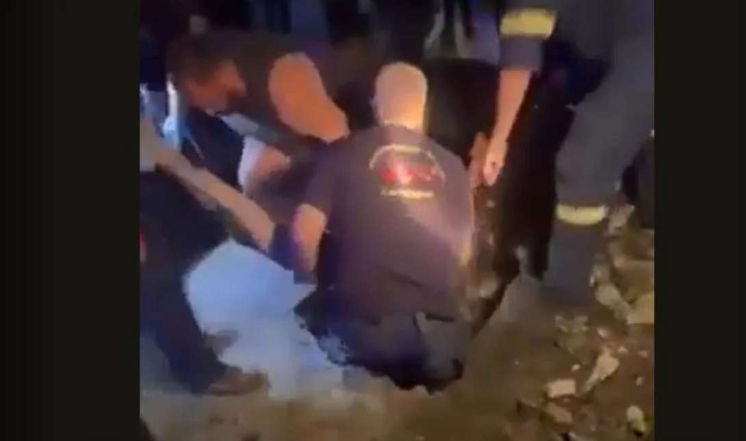 εγκλωβισμένος Θεσσαλονίκη φρεάτιο