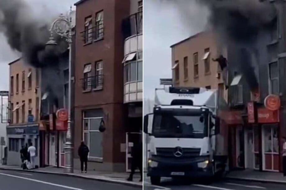 φωτιά φορτηγό
