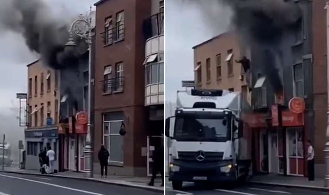 φωτιά φορτηγό