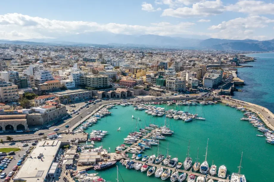 Ηράκλειο πόλη Κρήτη λιμάνι