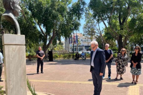 Ηράκλειο: Τιμήθηκε η μνήμη του Μηνά Γεωργιάδη