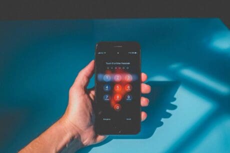smartphone PIN passcode - κωδικός