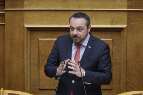 Φραγκίσκος Παρασυρης Την αντικατάσταση του αγωγού των Μαλίων ο Φραγκίσκος Παρασύρης