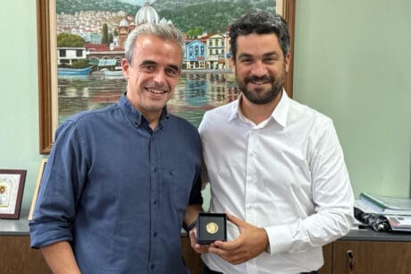 Παναγιώτης Σημανδηράκης στην Μυτιλήνη