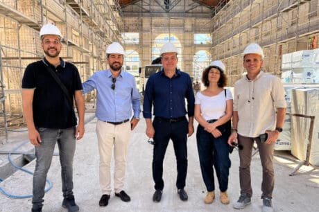 Παναγιώτης Σημανδηράκης εργασίες αποκατάστασης Δημοτικής Αγοράς Χανίων