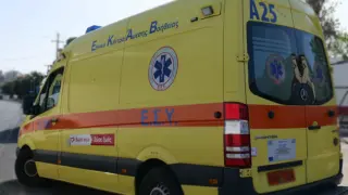 Ασθενοφόρο-ΕΚΑΒ Τροχαίο ατύχημα