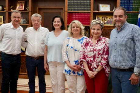 Συνάντηση στην Περιφέρεια Κρήτης για το Σχολείο Ευρωπαϊκής Παιδείας