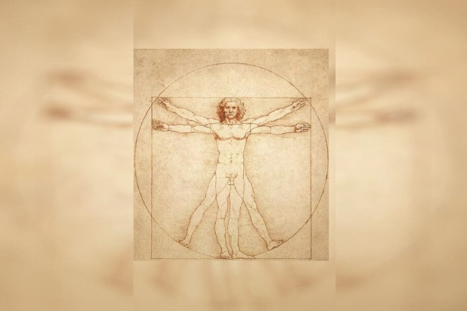 Ντα Βίντσι Βιτρούβιος Ανθρωπος