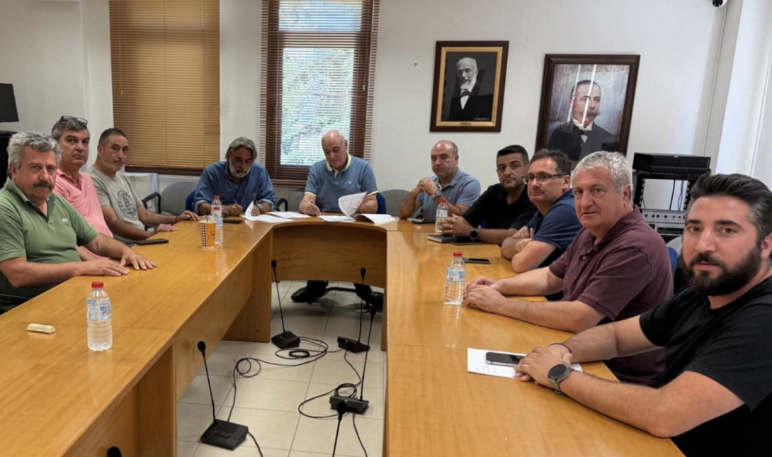 Δήμος Βιάννου: Υπεγράφη η σύμβαση για την αποκατάσταση του δικτύου άρδευσης Τ.Κ. Αμιρών