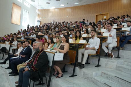 Ορκωμοσία στο τμήμα Διοίκησης Επιχειρήσεων και Τουρισμού με υποτροφία από την Grant Thornton